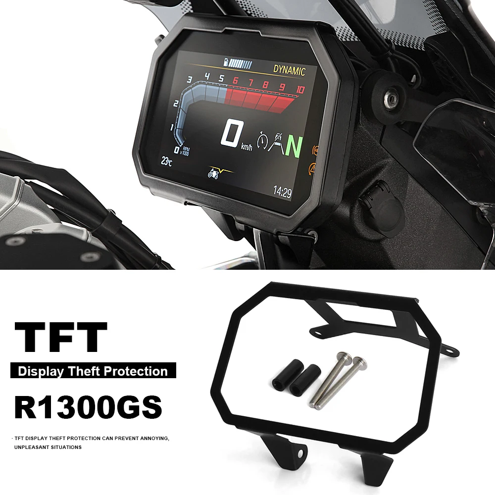 

New R1300GS Adventure 2023 2024 2025 Motorcycle TFT Anti Theft Screen Protector Meter Frame Cover For BMW R1300GS ADV R 1300 GS