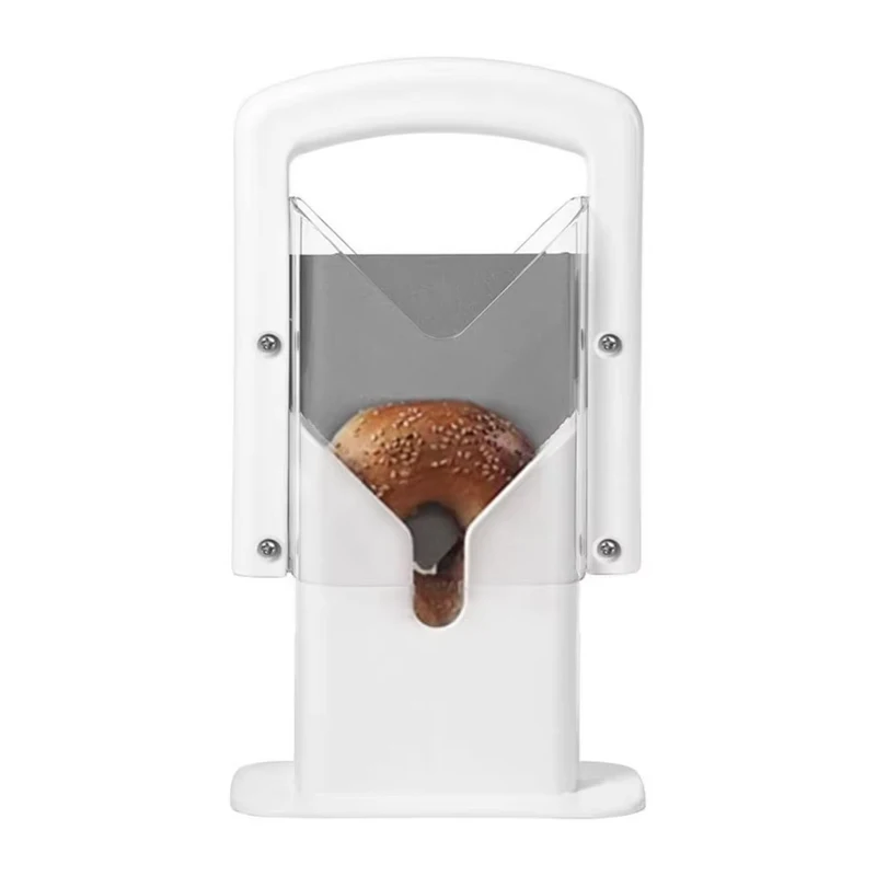 

Bagel Guillotine Slicer Toast Bread Slicer Kitchen Bagel Guillotine Slicer Baking Tools Bread Cutter Cuisine Kitchen Gadgets