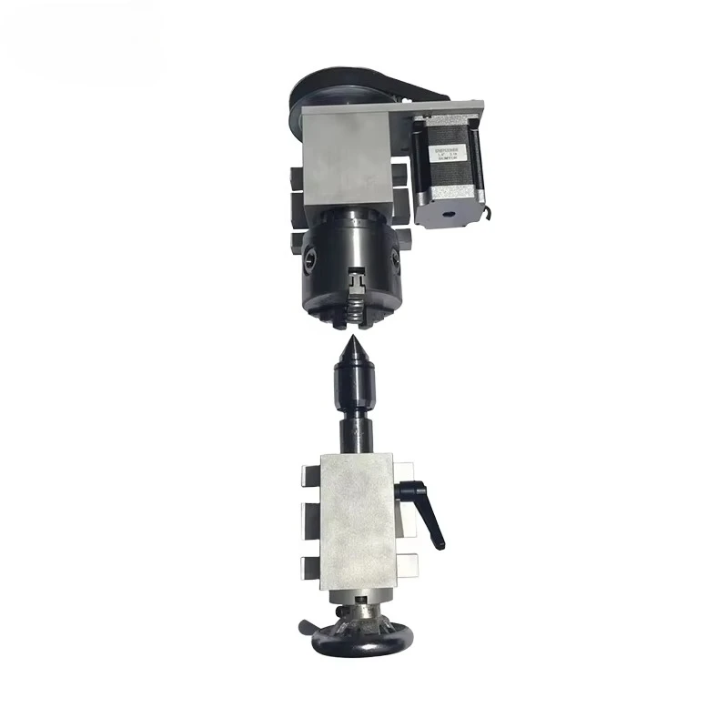 

Cnc Router Machinery Rotation 4JAW 100 Chuck Dividing Head for Milling Machine 3 Jaw Chuck Rotary 4th Axis Kit