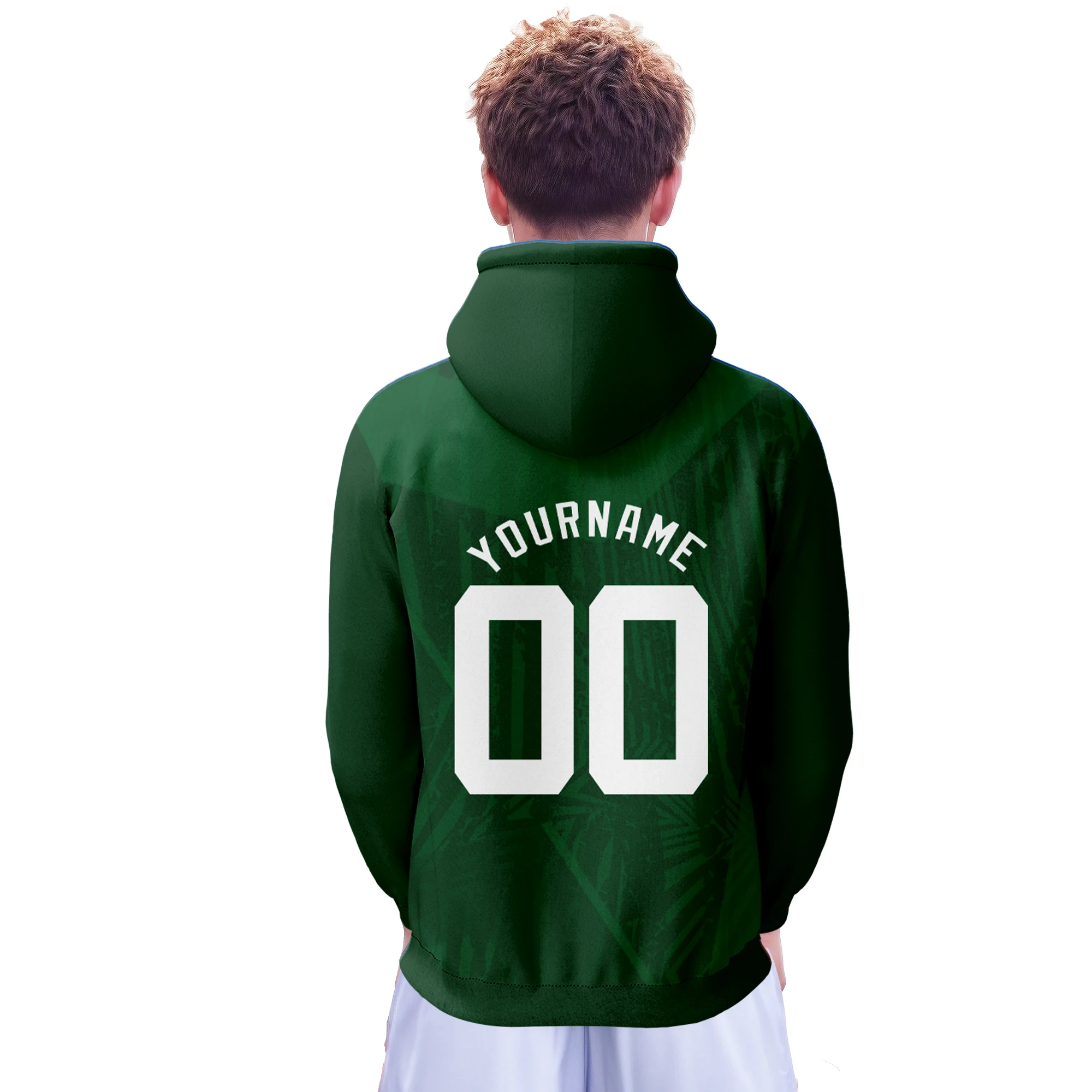 Custom Pakistan Basketball Sweatshirt with National Flag Design 3D Printing Name Number Team Pullover Hoodie for Men Women Youth