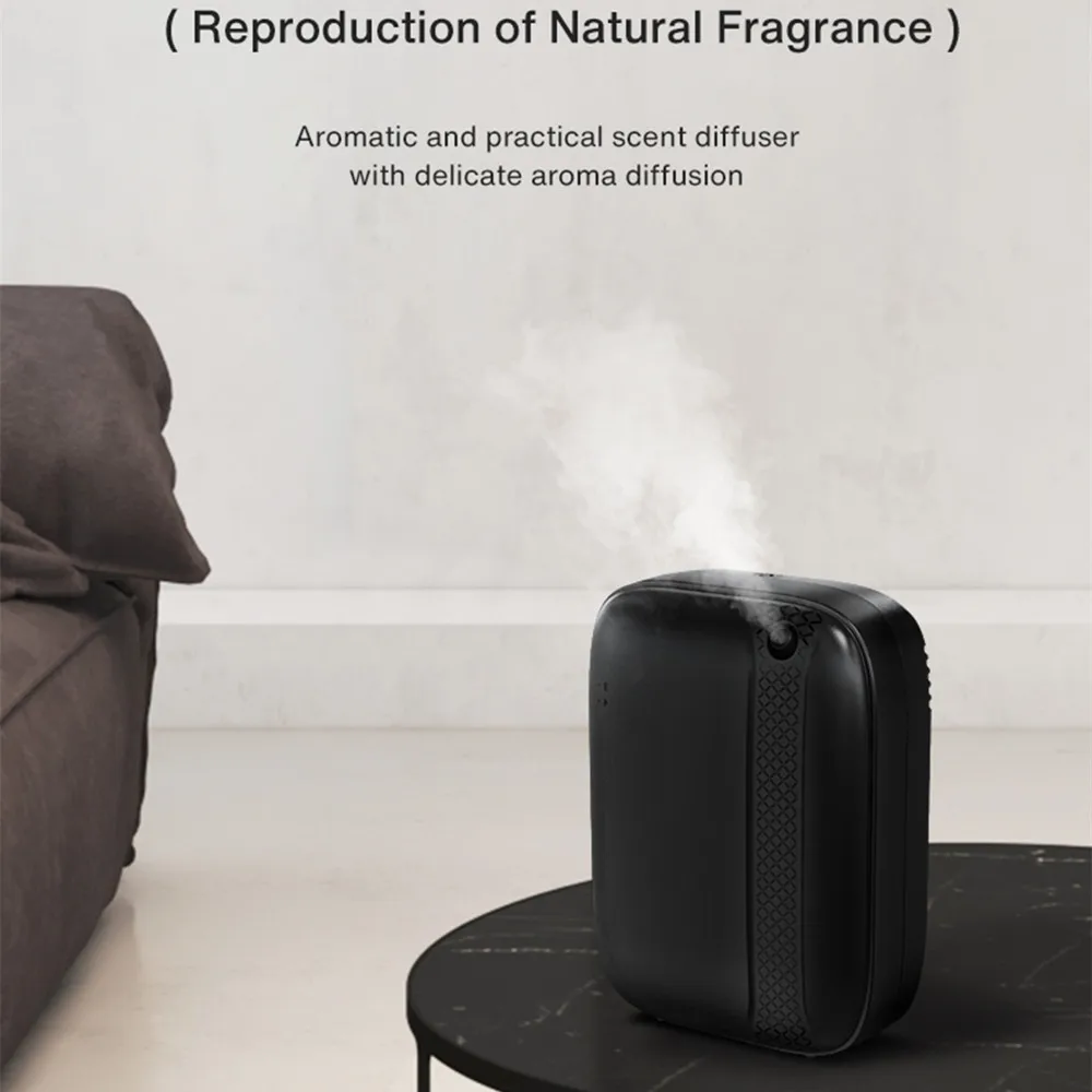 Penyegar Udara Elektrik Namste 1000m³ Bluetooth Pewangi Ruangan Aroma Diffuser Parfum Minyak Esensial Penyedap Kapasitas 400ML