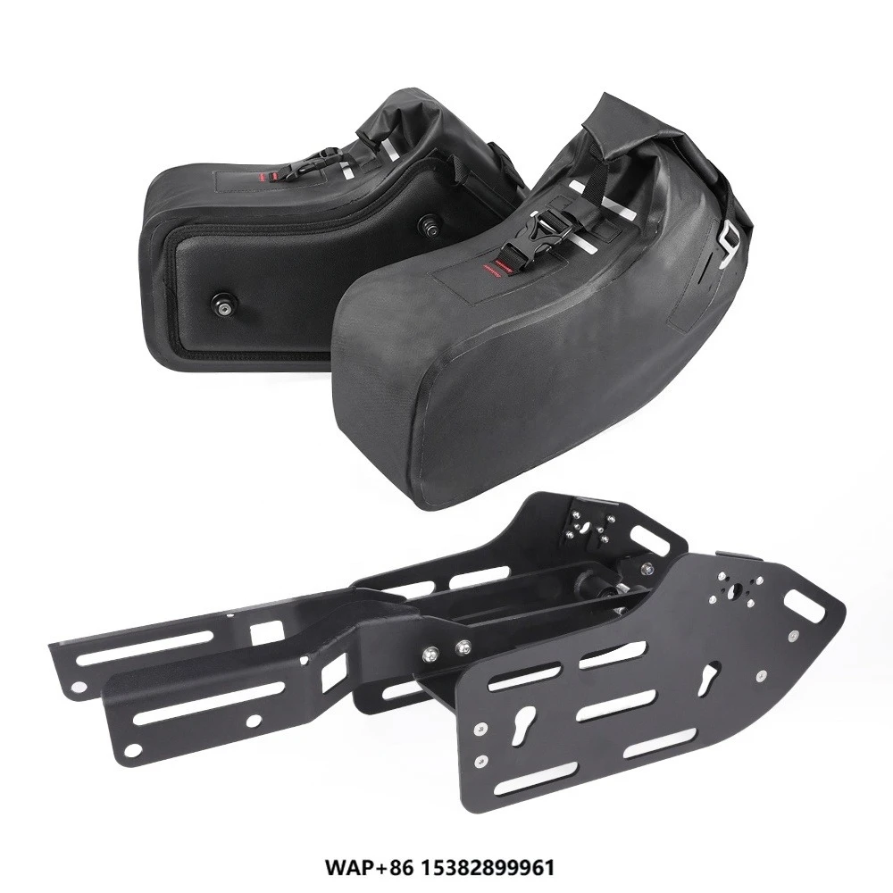 

Fit for Honda CB750 Hornet 750 2023-2025 Waterproof Sidebox Luggage Rack Motorcycle Saddle Bag With Mounting Bracket Pannier Bag