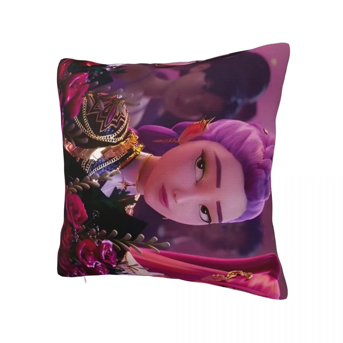 Kpop شيطان الصيادين Huntrix Saja بنين كيس وسادة الجدة وسادة غطاء غطاء وسادة ناعمة سادات ل أريكة ديكور المنزل #2