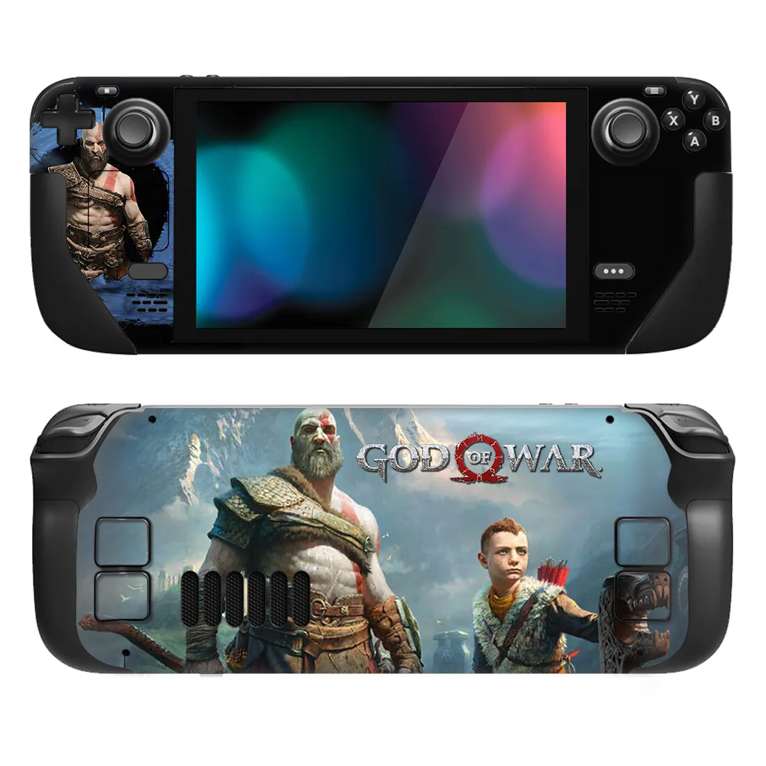 

God of War Skin Sticker Decal Cover for Steam Deck Console Skins Vinyl