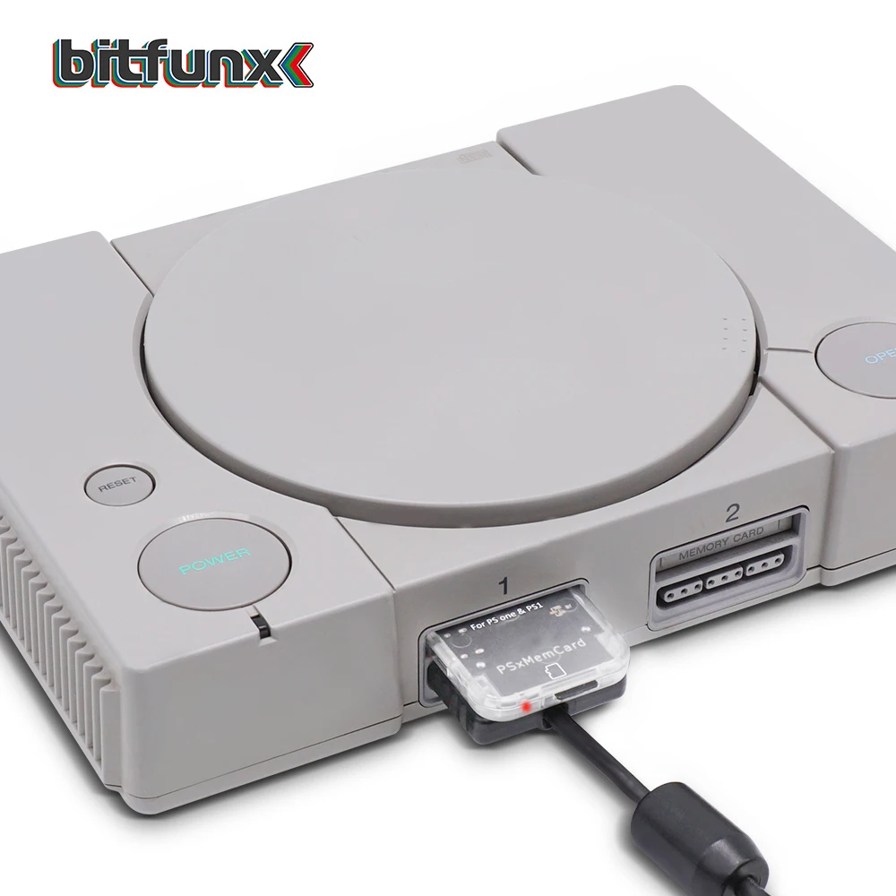 Bitfunx Psxmemcard PS1 메모리 카드, 소니 플레이스테이션 1 PS One 콘솔용, 게임 데이터 저장