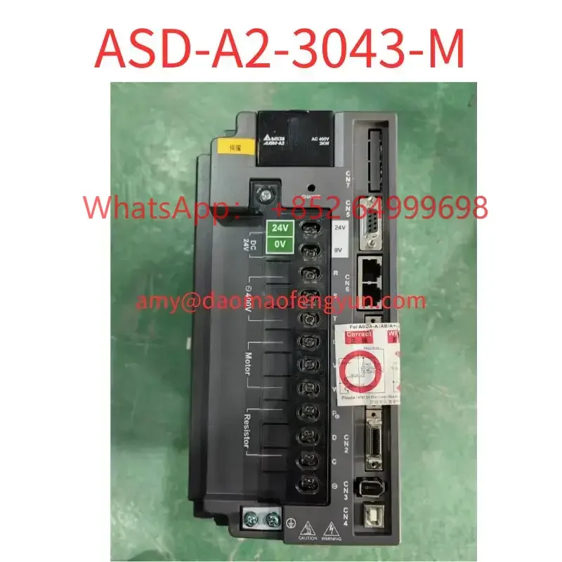 

Used ASD-A2-3043-M Delta Drive High Voltage 3.0KW tested ok