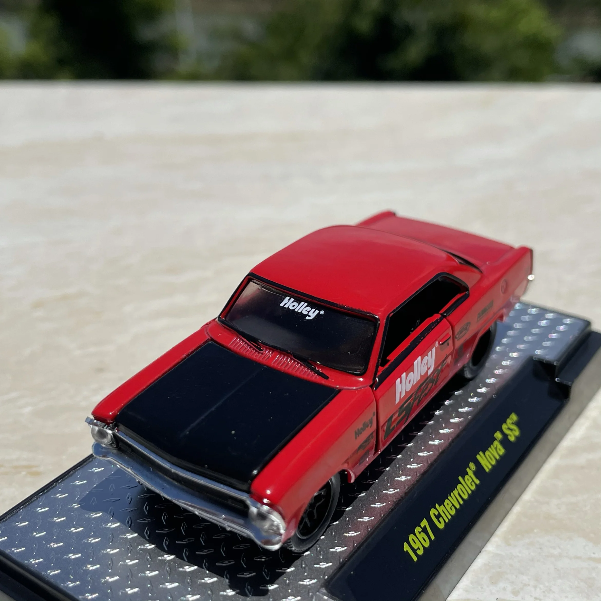 Diecast 1:64 Scale Chevrolet Nova Alloy Car Model Collectible Toy Gift Souvenir Display Ornament