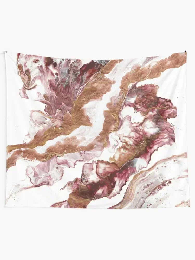 

Burgundy - acrylic painting Ideka art Tapestry Things To The Room Home Decor Accessories Tapestry