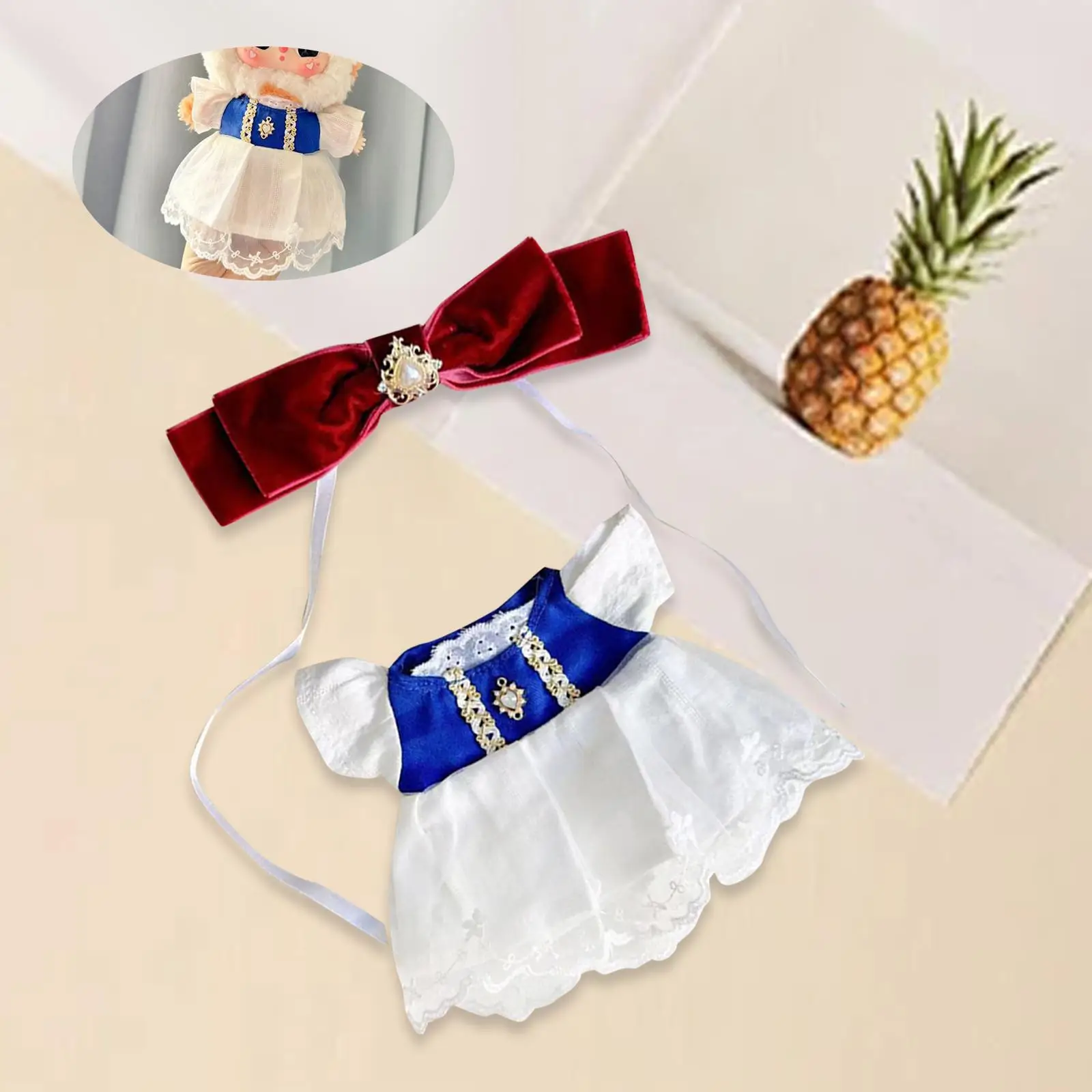 Miniature Doll Clothes Doll Accessories Soft Kids Gift Fashion Cute Doll Clothes