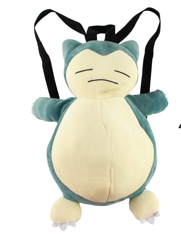 2개 스노락스 포켓몬 봉제인형 세트 - 배낭 걸이용 봉제인형 & 열쇠고리 펜던트, 귀여운 스노락스 인형 봉제 가방 참 장식 크리스마스 선물