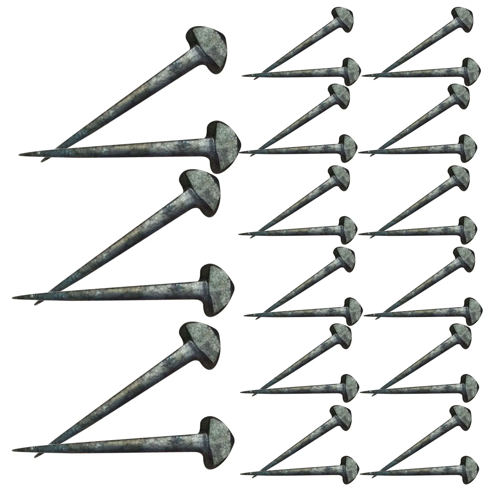 المهنية حدوة الحصان المسامير 50 قطعة منصات الحديد حافر قابلة للاستبدال قوي الفرامل الخلفية اكسسوارات المدمجة معدات أحذية الحصان أداة