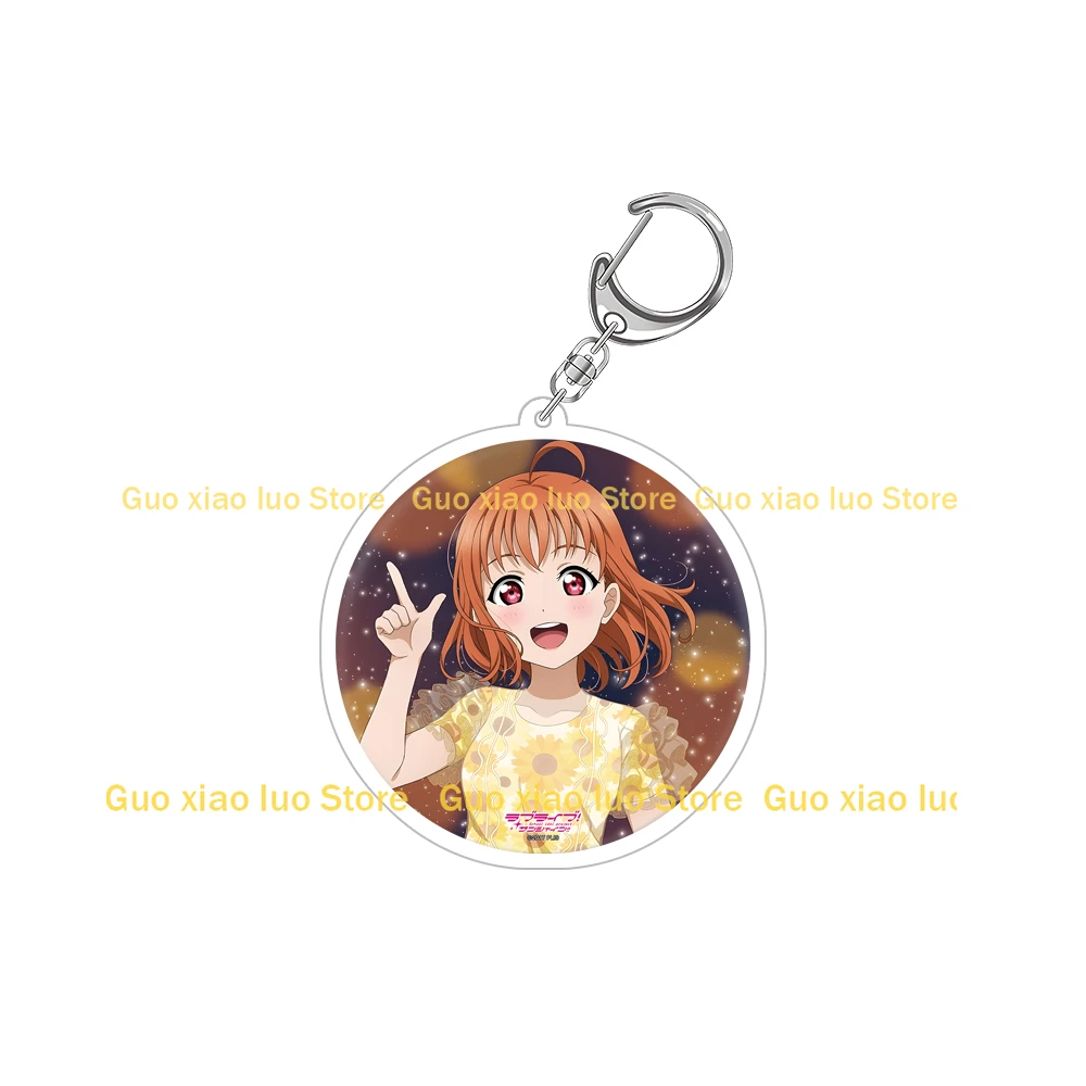 Love Live!Sunshine!!Chika Takami Riko Sakurauchi Kanan Matsuura You Watanabe Yoshiko Tsushima 3rd Solo Concert Acrylic Keychain