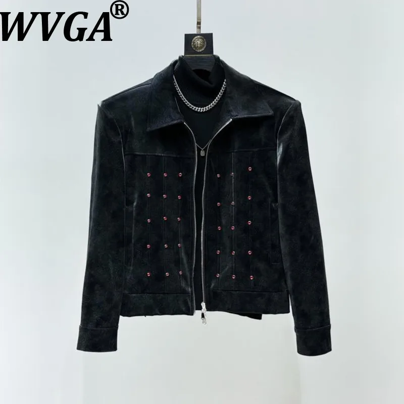 

WVGA весна осень новые мужские модные короткие кожаные пальто Imbue Diamond нишевые шикарные повседневные прямые брюки в корейском стиле Ins W15941