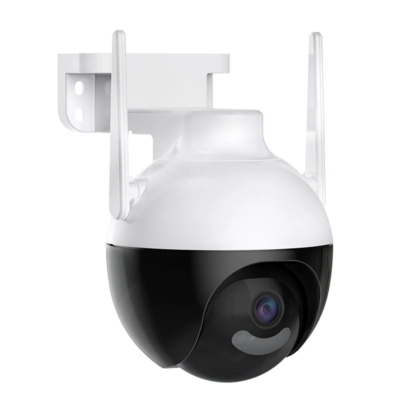 A21I-4K 4MP PTZ Auto Tracking IP Icsee Wifi Camera Color Home Security Audio Outdoor Video Surveillance EU Plug