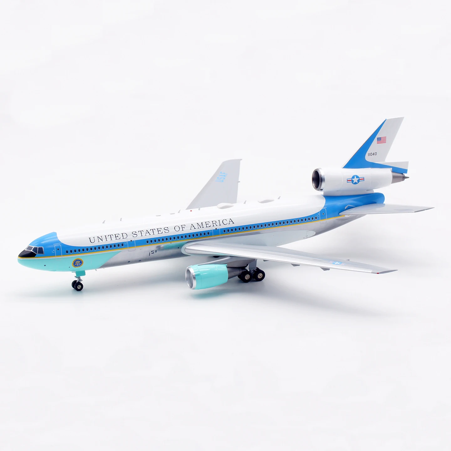 B-104-USAF-P liga avião colecionável presente b-modelos 1:200 força aérea um mcdonnell douglas DC-10-40 modelo de aeronave fundida 11040