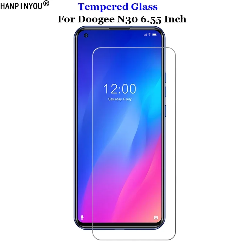 

For Doogee N55 N50 N30 N40 N20 Pro Tempered Glass 9H 2.5D Premium Screen Protector Film