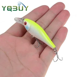 Fishing Lure 6.5cm/4.8g Minnow Lure Crank Floating Water for Bass Trout Salmon Saltwater Freshwater Minnow Fishing Baits