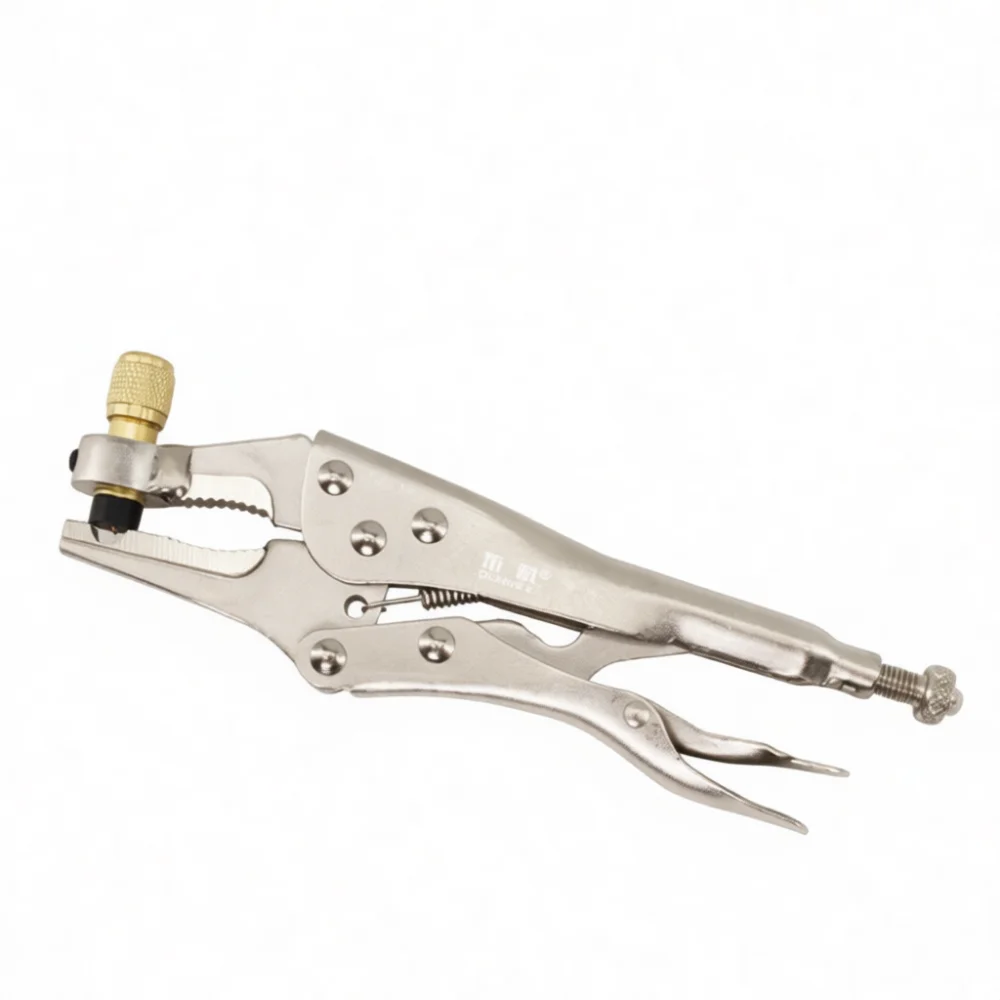 CT308 Refrigerant Pipe Hydraulic Plier HVAC Maintenance Tool Manual Copper Tube Crimper Portable Cooling System Repair Device