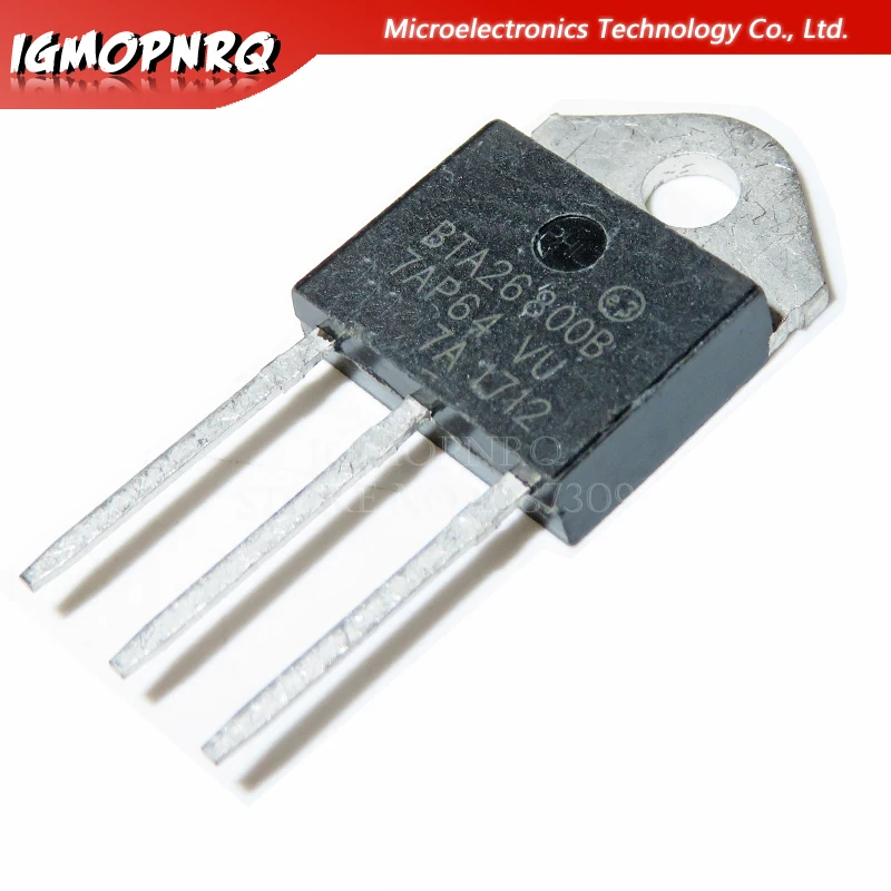 5 stücke BTA26-800B bta26800b BTA26-800 BTA26-800B BTA26-600B BTA26-600 triacs 25 amp 800 volt TO-3P neues original