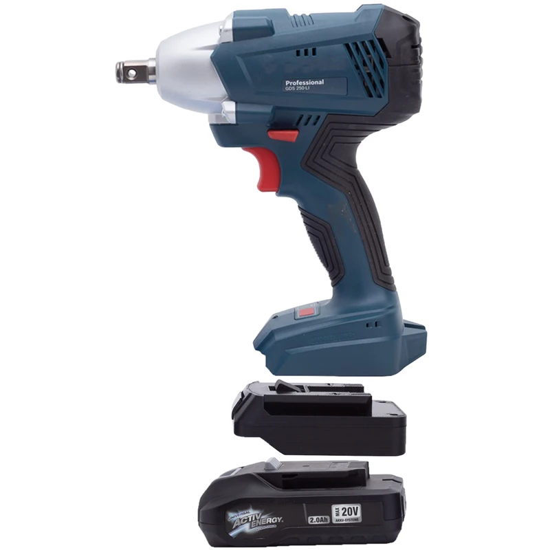 Imagem -05 - Adaptador de Bateria para Bosch 18v Li-ion Tools Conversor para Ferrex 20v Acessórios para Ferramentas Elétricas