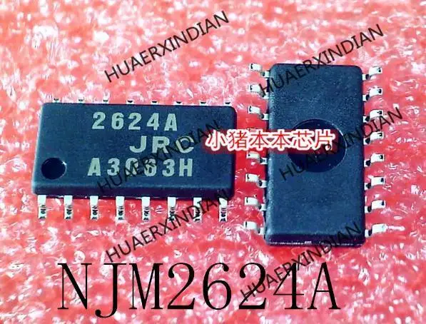 جديد الأصلي NJM2624AM NJM2624A JRC2624A 2624A SOP-16 في المخزون
