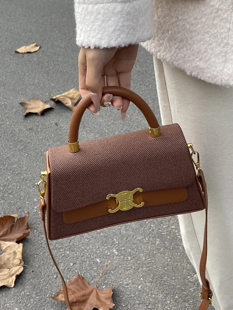 

Lightweight Shoulder Bag Ladies Leather Handbag Messenger Style For Everyday Elegant Use Comfort