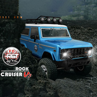 1: 10 Scale Simulation Of Ruitai Rgt Ford Bronco Remote-Controlled Powerful Four-Wheel Drive Off-Road Climbing Vehicle Model