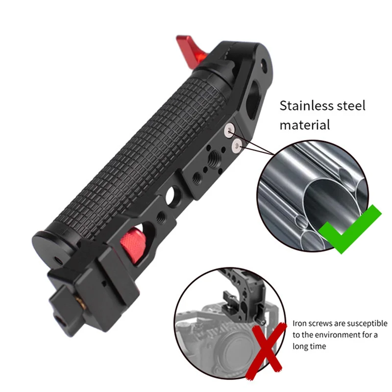 ABGN ปรับสลิง Handgrip Gimbal สลิงสําหรับ DJI RS4 RS 4, RS 4 Pro, RS 3 Mini, RS 3, RS 3 Pro Stabilizer Grip