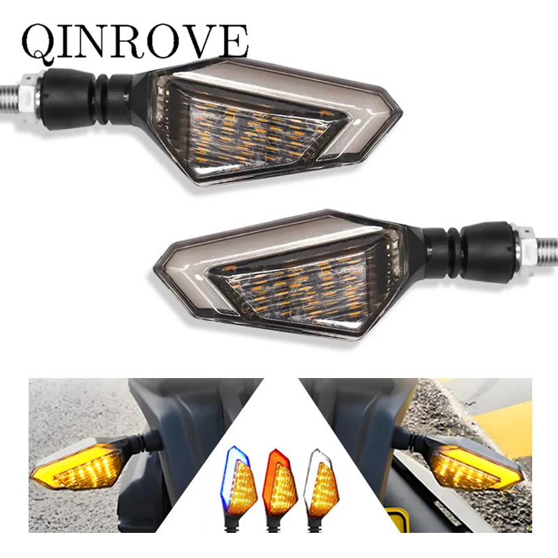 Motorcycle Turn Signals Light Universal ABS Indicator LED Strobe Lamp for YAMAHA MT03 MT07 MT09 Tracer 900  XJ6 Diversion XVS650