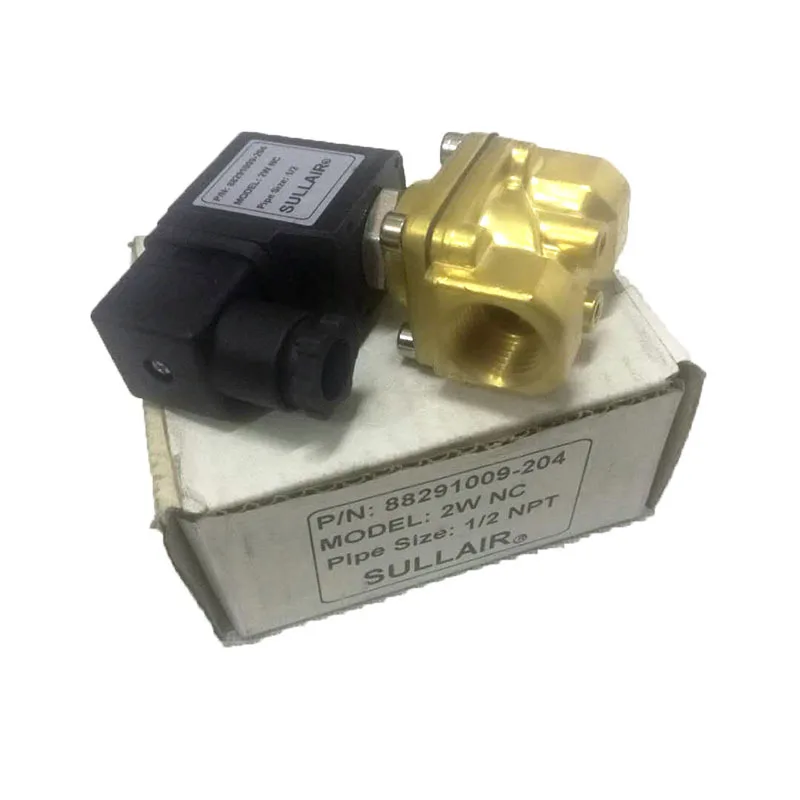 جزء ضاغط الهواء 88290012-420 88290010-699 88290022-560 صمام الملف اللولبي لصرف تجفيف Sullair