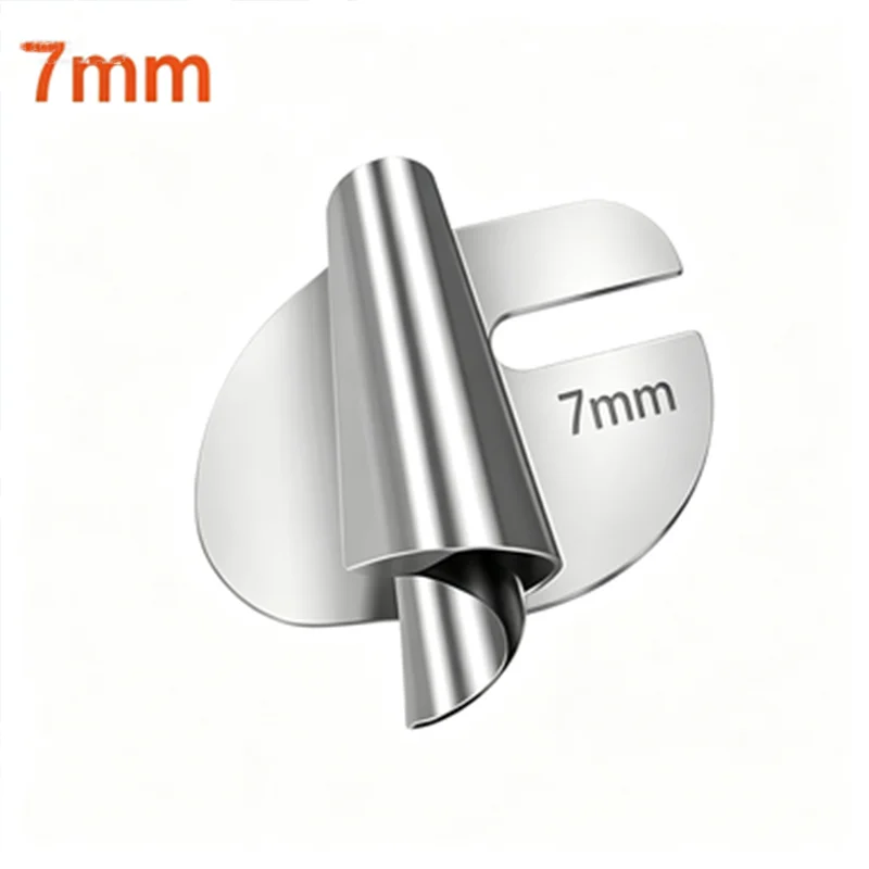1/4/8Sewing Rolled Hemmer Foot Set 3-10mm Wide Rolled Hem Pressure Foot Sewing Machine Home Industrial Curved Scroll Hemmer Foot