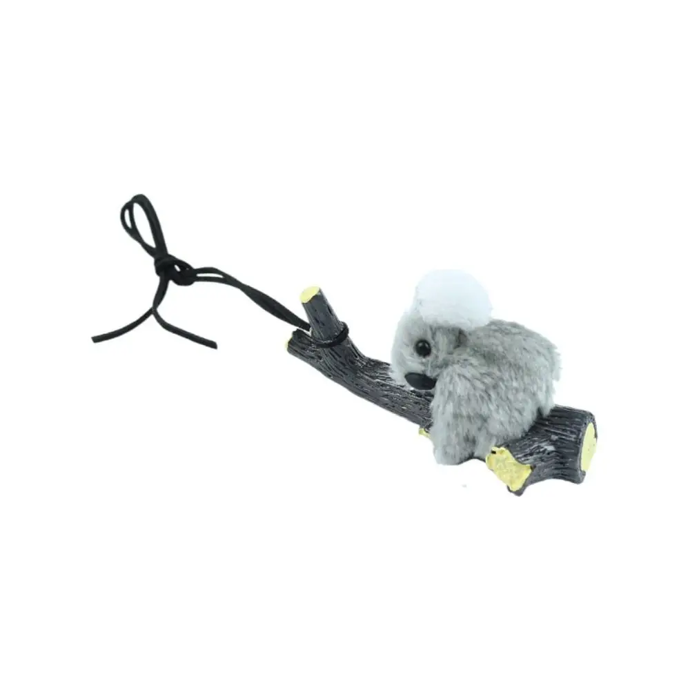 Fashion Branch Auto Interior Accessories Decoration Delicate Car Pendant Plastic Plush Koala Car Hanging Automobile