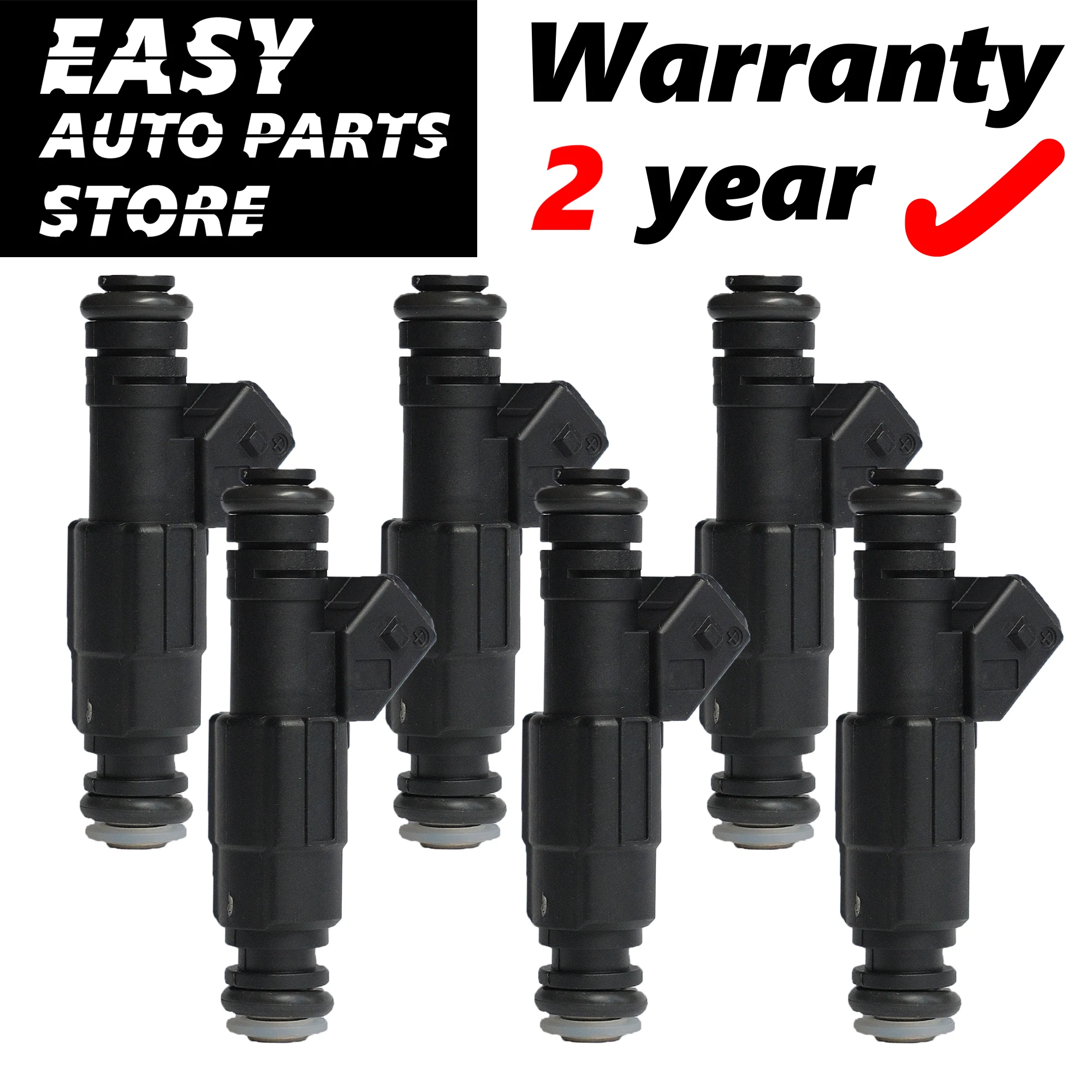 

Fuel Injector,OEM 0280155703,For Jeep Grand Cherokee Wrangler 5.2L 5.9L 1993-1998,Set of 6,brand new,2 year warranty