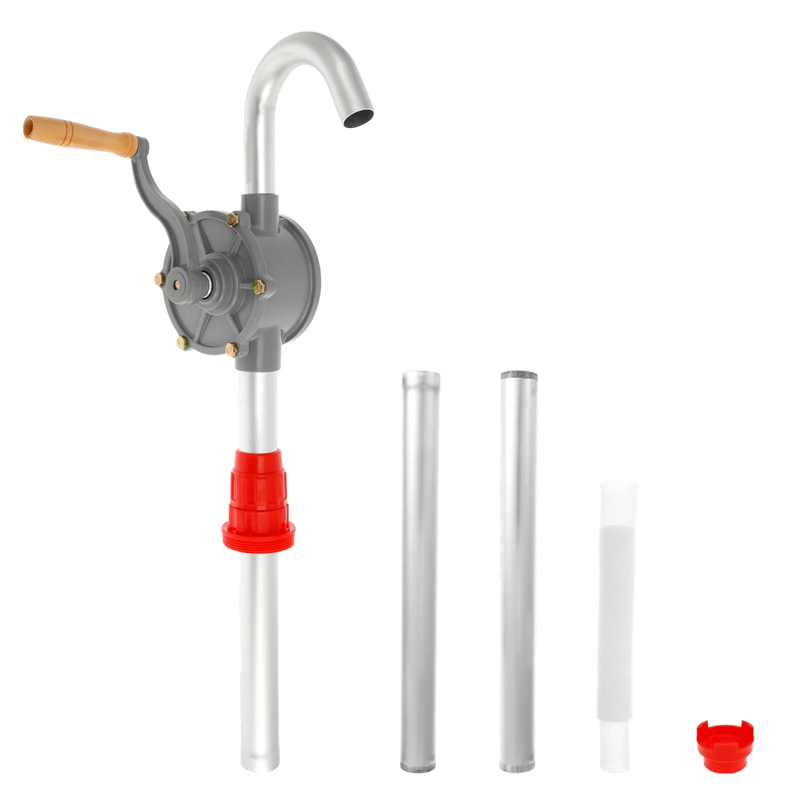 Handpomp Crankpomp Olie Diesel Vatpomp 55 Gallon Verstelbare Trommelpomp Outdoor Auto Overdracht Zuigpompen Benzine Olie