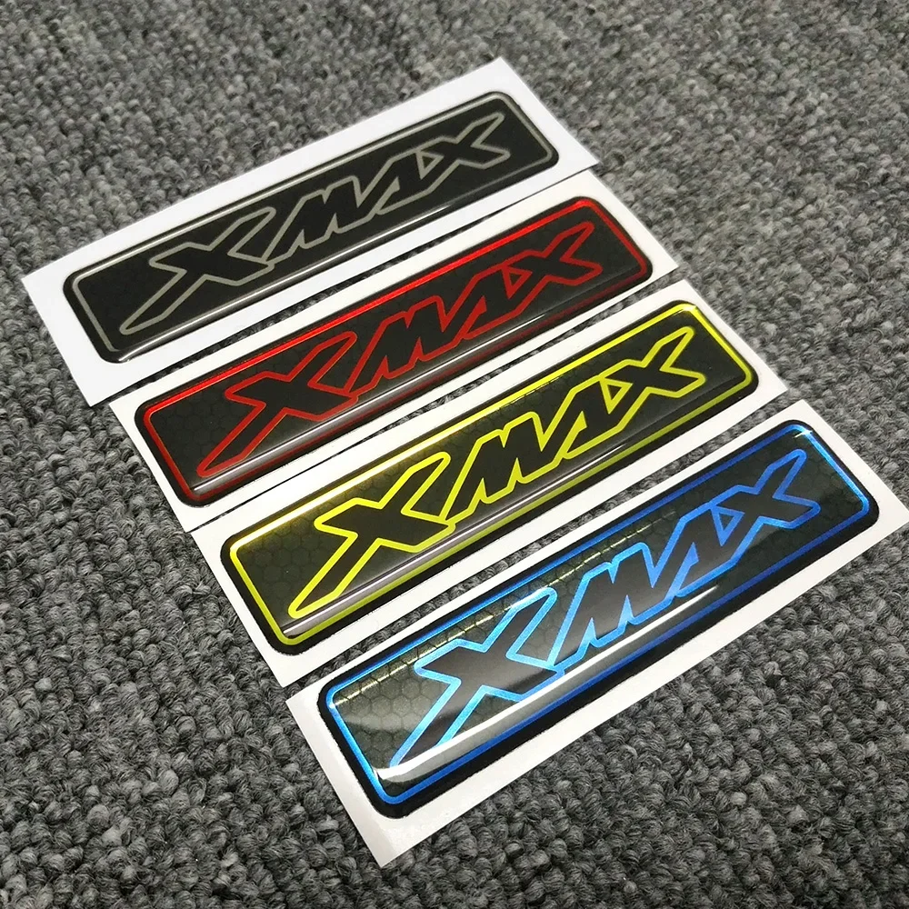 Tank Decals Emblem Motorcycle Stickers For Yamaha X-MAX XMAX X MAX 125 250 300 400 3D Mark Badge Tank Pad Protector Accessory