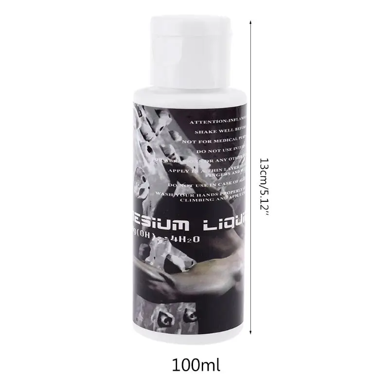 652D 100ML Rope Fitness for Suspension Training Fat Grip Weight Lifting Liquid Chalk Sports Magnesium Powder Anti Slip Cream