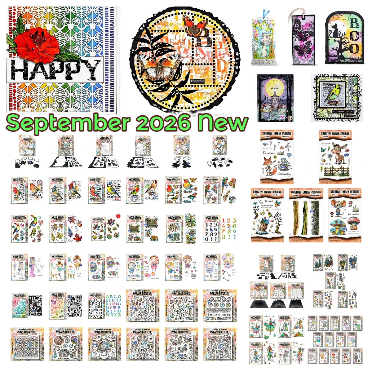 AALL& CREATE September 2026 Neue Rosace Cathédrale Metall-Stanzformen, Stempel, Schablonen für DIY Scrapbook, handgemachtes Album, Geschenkkarten