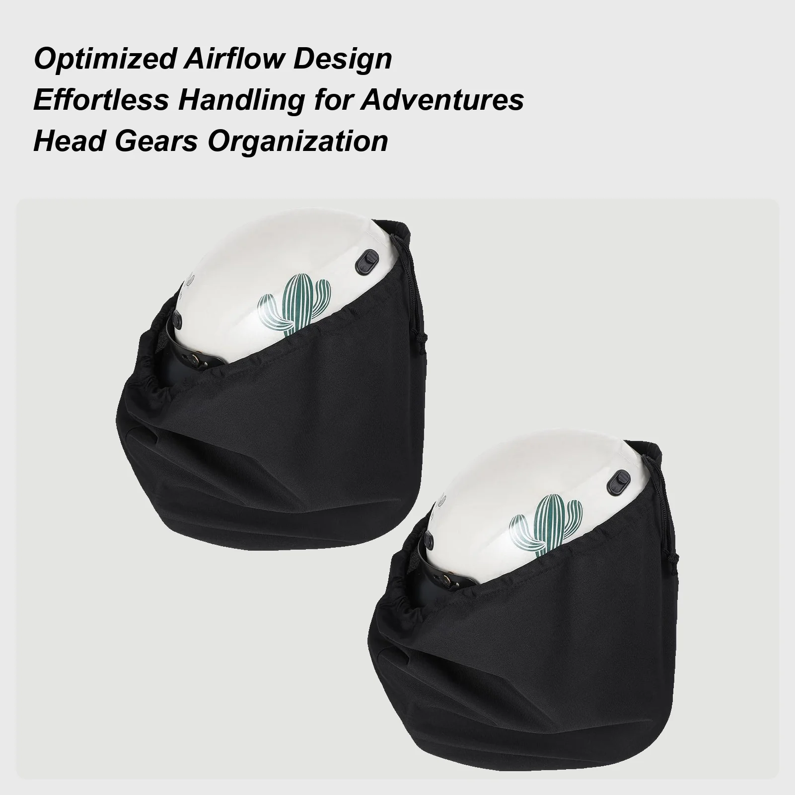 

Сумки для мотошлема, сумка для хранения шлема с шнурком, 2 предмета, спортивный защитный чехол для головных уборов для верховой езды, приключений, хоккея