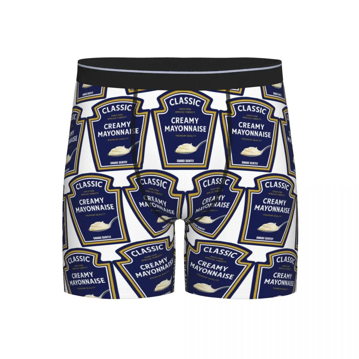 

Длинные трусы-боксеры, короткие майонезы, костюм на Хэллоуин, семейная группа, одинаковые трусы для пары, кетчуп, горчичный Mayo, мужское нижнее белье