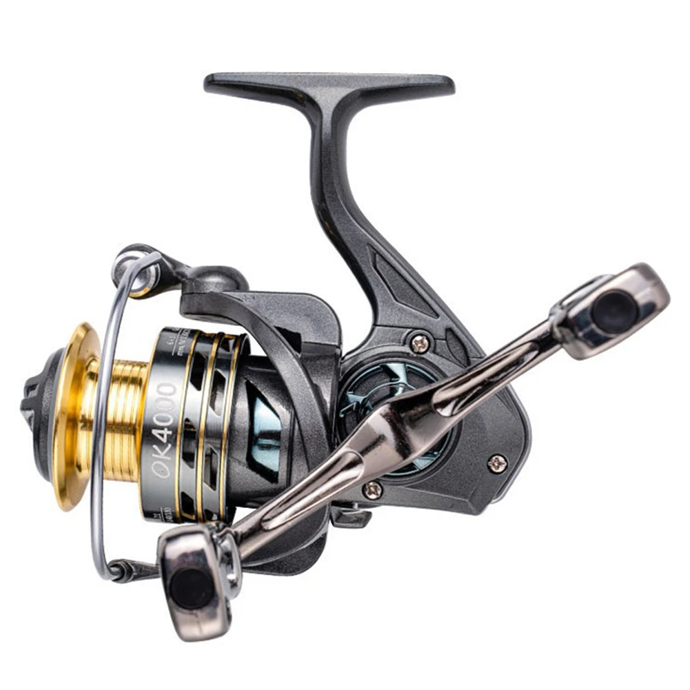 

Spinning Fishing Reel High Speed Double Rocker Arm 6+1BB 5.2:1 Gear Ratio Fishing Reel With 8KG Braking 2000-7000 Outdoor Fishin