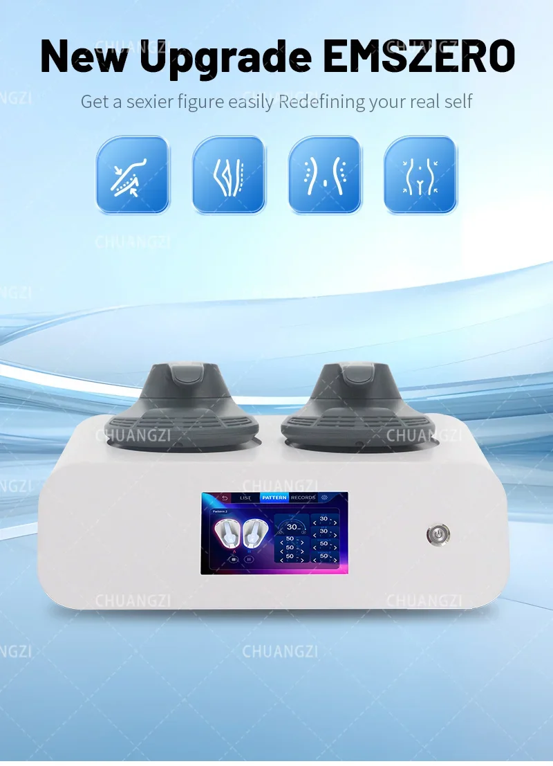 Portable Emszero Machines  RF  6500w Ems Zero Mini Slimming Body Sculpting Professional Muscle Stimulator Mexico 5 Handle