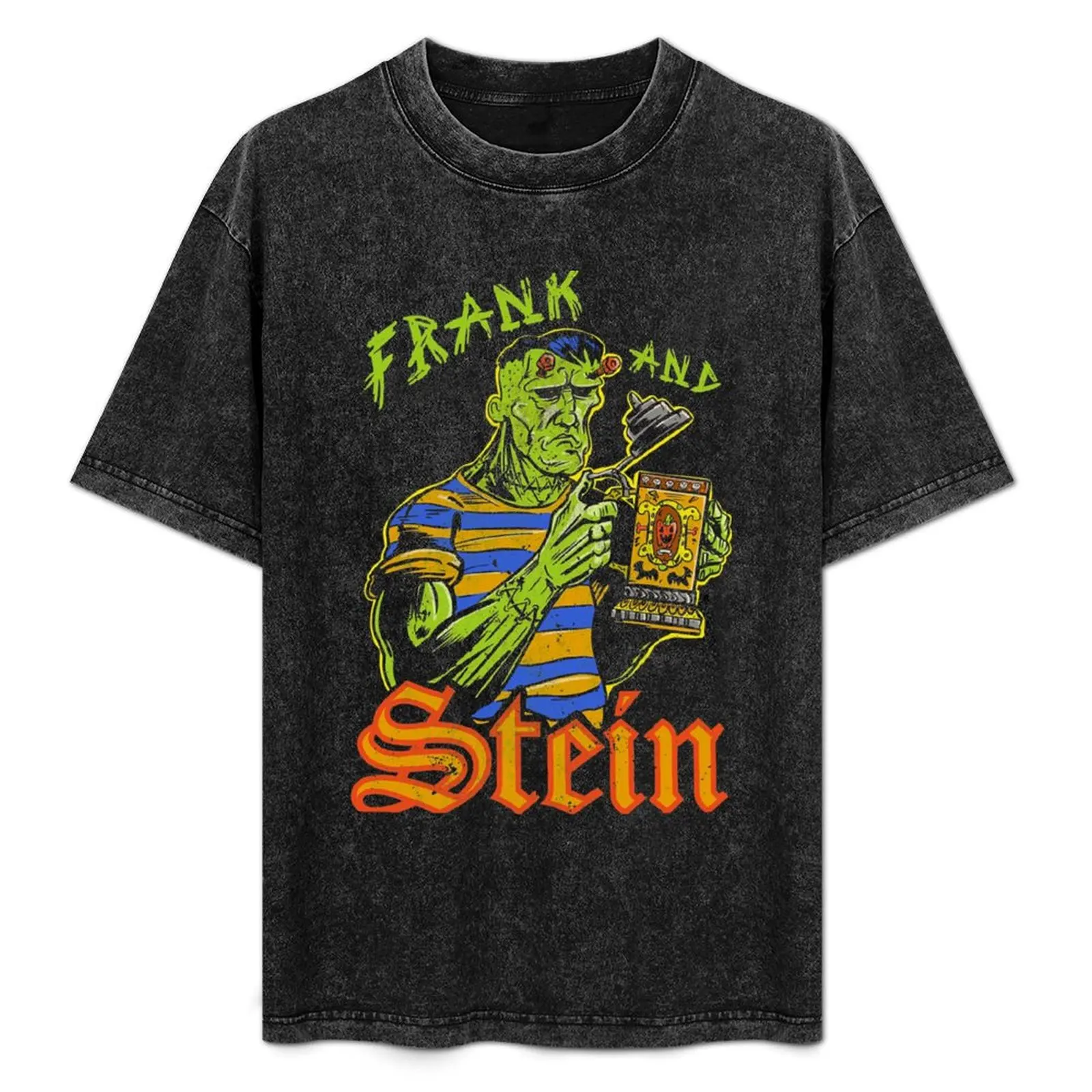 

Frank And Stein T-Shirt graphic t shirt vintage baggy shirts plus size clothes mens funny t shirts