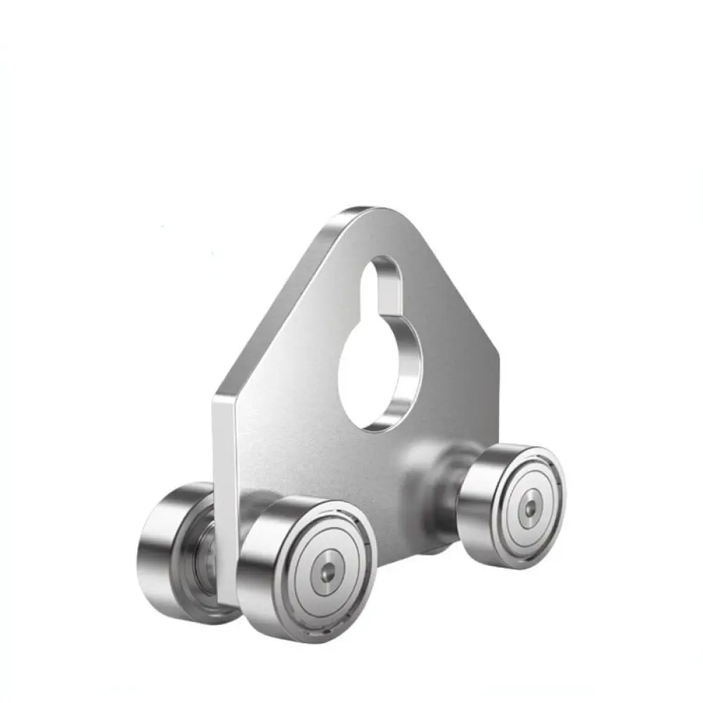 Heavy Duty Steel Trolley Assembly For For Mubaobao Crane Track Roller Glide System Smooth Sliding Lifting Pulley Hardware
