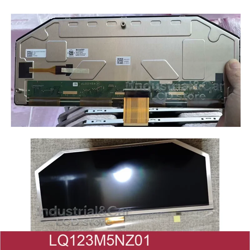 LQ123M5NZ01 Original 12.3 Inch LCD Display Automobile Instrument For  Q8 / Q7 / Q5l / A6 / A8 Instrument LCD For 4K0920790F