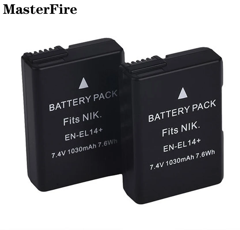 4x EN-EL14 EN-EL14a 1030mah 7.4V Camera Battery ENEL14 for Nikon P7000 P7100 P7200 P7800 D3100 D3200 D5100 D5200 D5300 Batteries