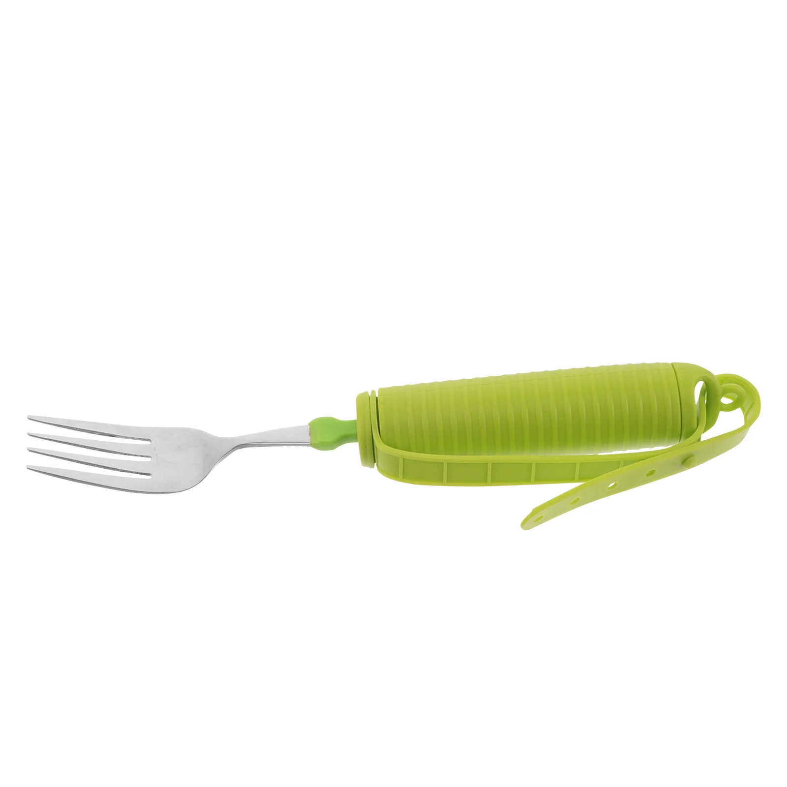 

Adaptive Fork Elderly Disabled Anti-Shake Eating Utensil Silicone Handle Stainless Steel Cutlery Hand Tremor Arthritis