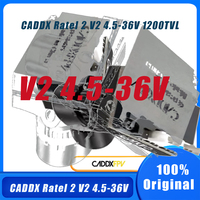 CADDX Ratel 2 V2 4.5-36V 1200TVL 160° FOV 2.1mm Starlight Sensor Micro FPV Camera NTSC & PAL CVBS Output For RC Freestyle Drone