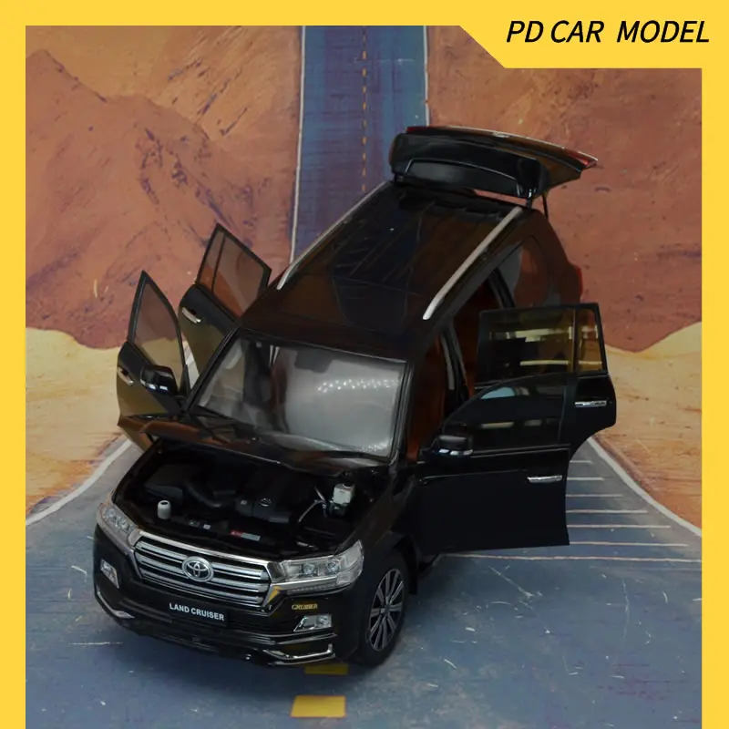 KENGFAI K Collectible 1:18 Scale Model for LC200 TOYOTA LAND CRUISER SUV Gift for friends and family