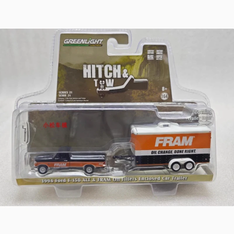 GreenLight 1:64 Scale 1994 Ford F-150 Xlt Alloy Car Model Static Collection Decorated Souvenir Gift Hobby & Toys