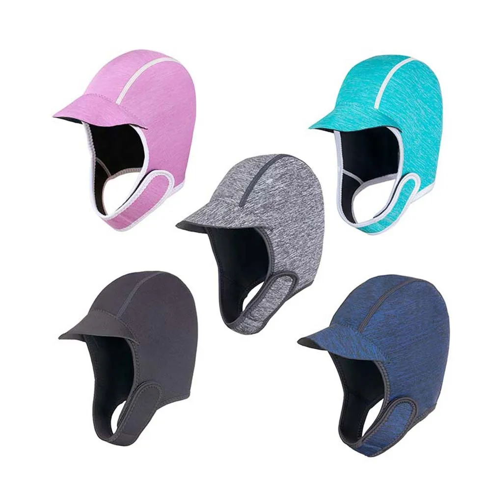 Comfortabele zonnehoed Outdoor kustrand Elastische duikkap Helm Badmode Oorbescherming Duikhoed Badmutsen Zwemzwembadhoed